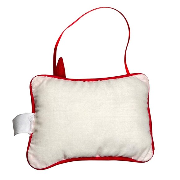 Michael J Gillan Hawaii Mele Kalikimaka Santa Pillow Ornament 3D Hanging - Picture 7 of 9